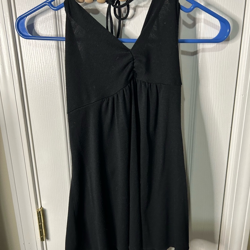 Elegant Black Sleeveless Top